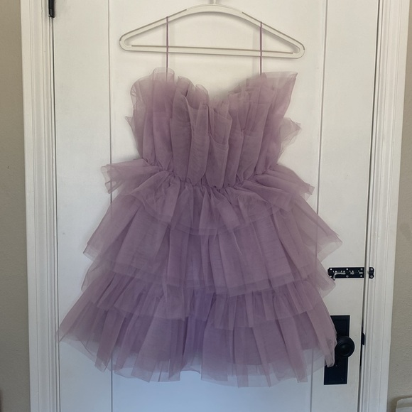 Lavender Mini Dress from Francesca’s Collection - Picture 2 of 7